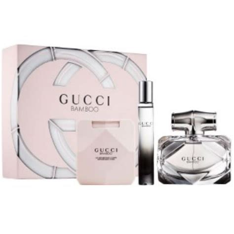 gucci bamboo perfume gift set